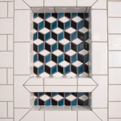 Blue Bathroom Niche Blue Bathroom Niche